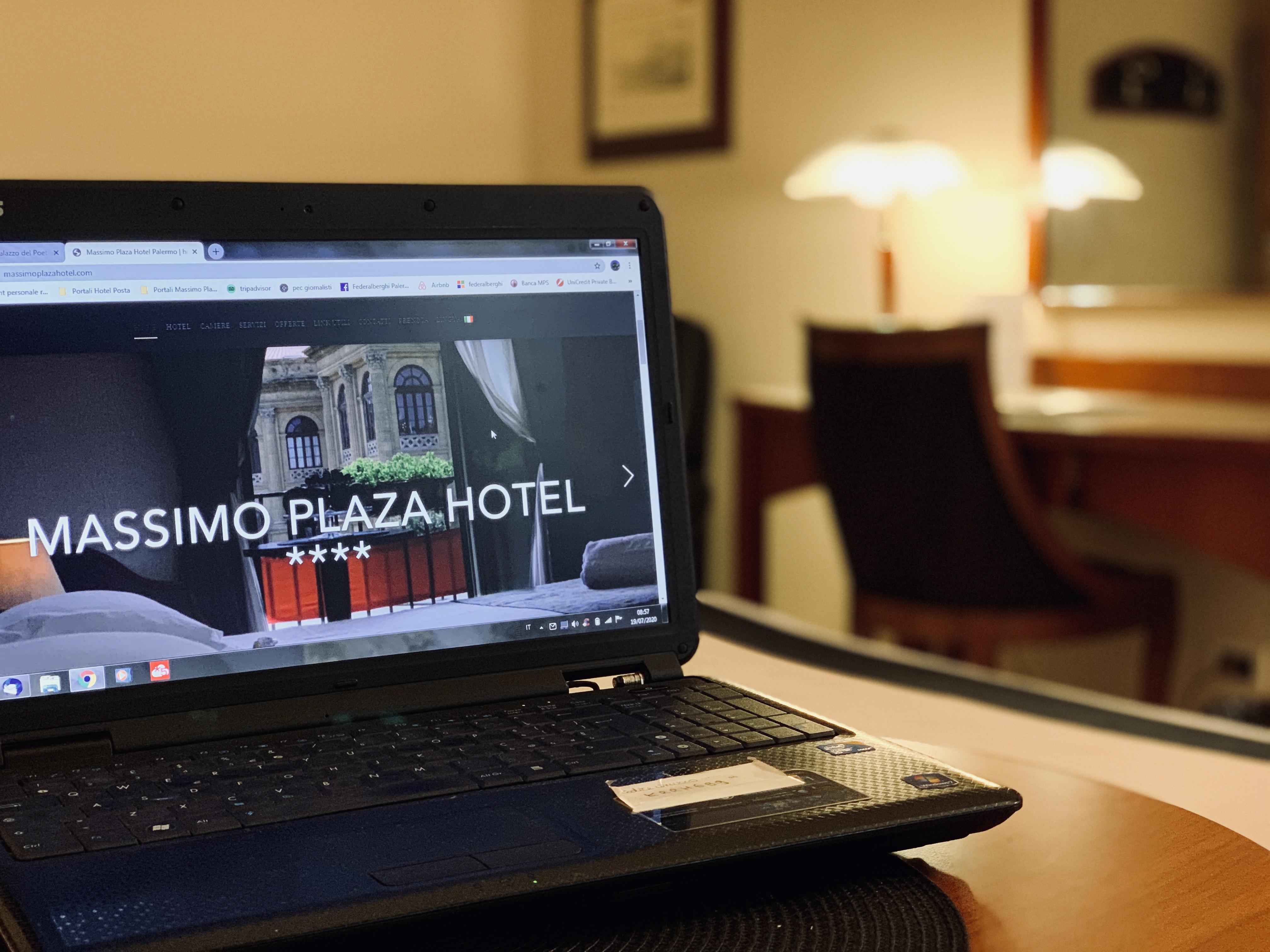 Massimo Plaza Hotel Палермо Екстериор снимка